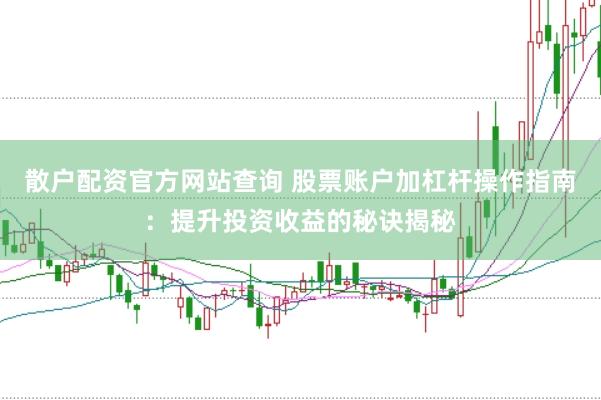 散户配资官方网站查询 股票账户加杠杆操作指南：提升投资收益的秘诀揭秘