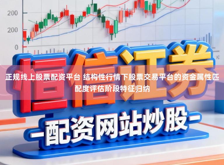 正规线上股票配资平台 结构性行情下股票交易平台的资金属性匹配度评估阶段特征归纳