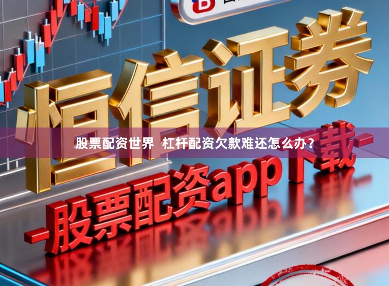 股票配资世界  杠杆配资欠款难还怎么办？